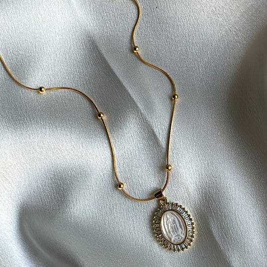 Guadalupe Virgin Necklace