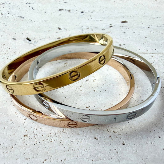 Gregoriana Screw Bangle Bracelet