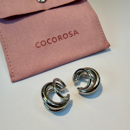 Oriana Chunky Multi Band Ear Cuff